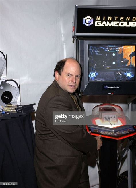 This picture of Jason Alexander playing a Gamecube demo of.